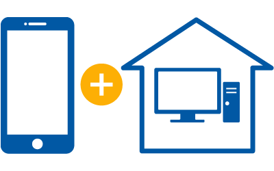 スマホ＋パソコン